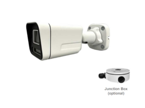 Camera IP Thân Trụ 5MP GSU IQB6728SETL – Thiết Kế Nhỏ Gọn Chuẩn TAA & NDAA (Made in Korea)
